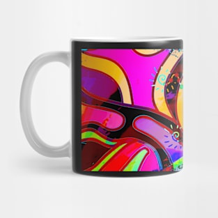 Abstract Coral by Revoltix Studio Mug